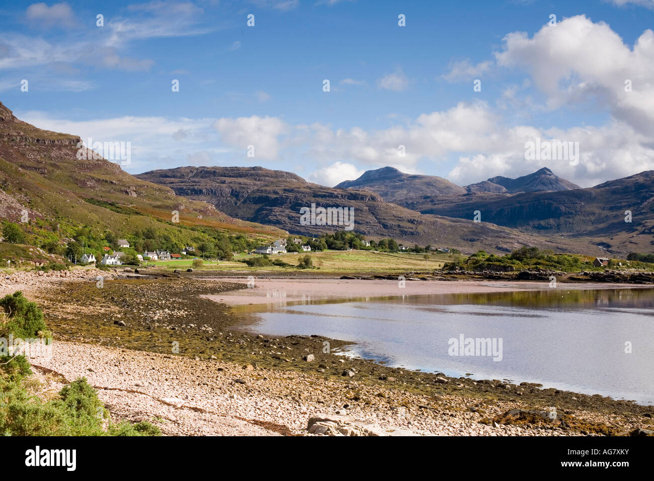 Oberen Loch Torridon, North West Schottland Stockfoto