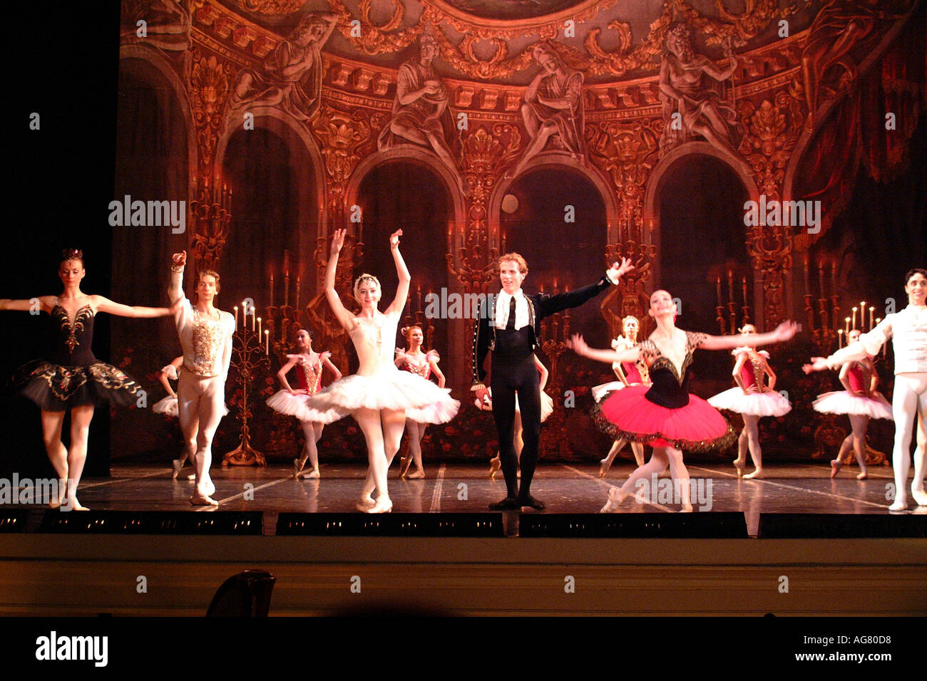 St. Petersburg Wohnung Tänzer an der Eremitage-Theater Russische Föderation Stockfoto