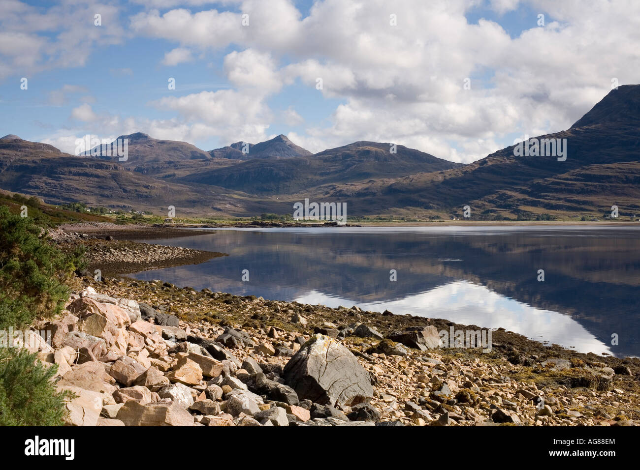 Oberen Loch Torridon, North West Schottland Stockfoto