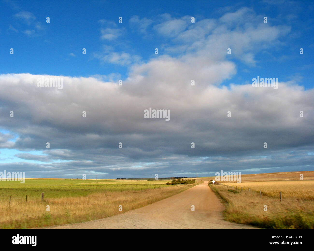 Land Straße Eyre Peninsula South Australia hohe Bildauflösung Digitalkamera Stockfoto