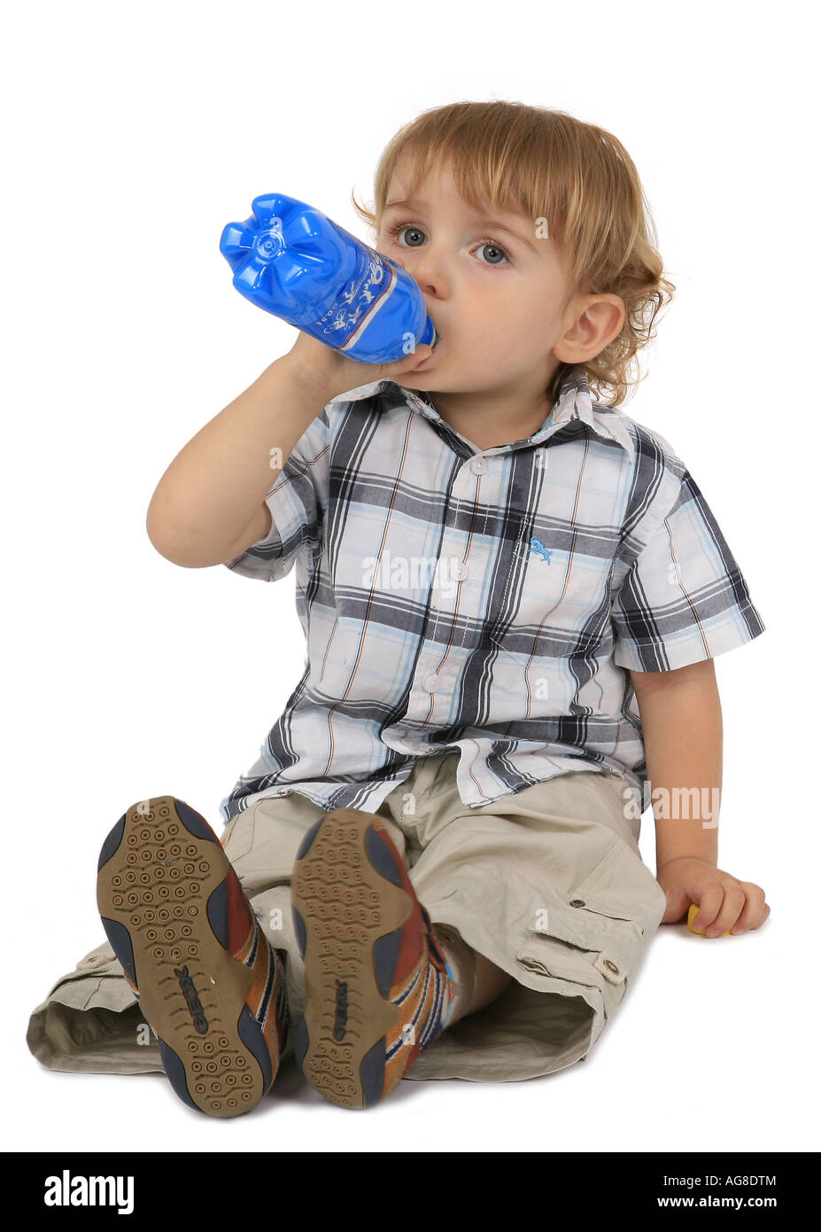 Junge, trinken, Deutschland Stockfoto