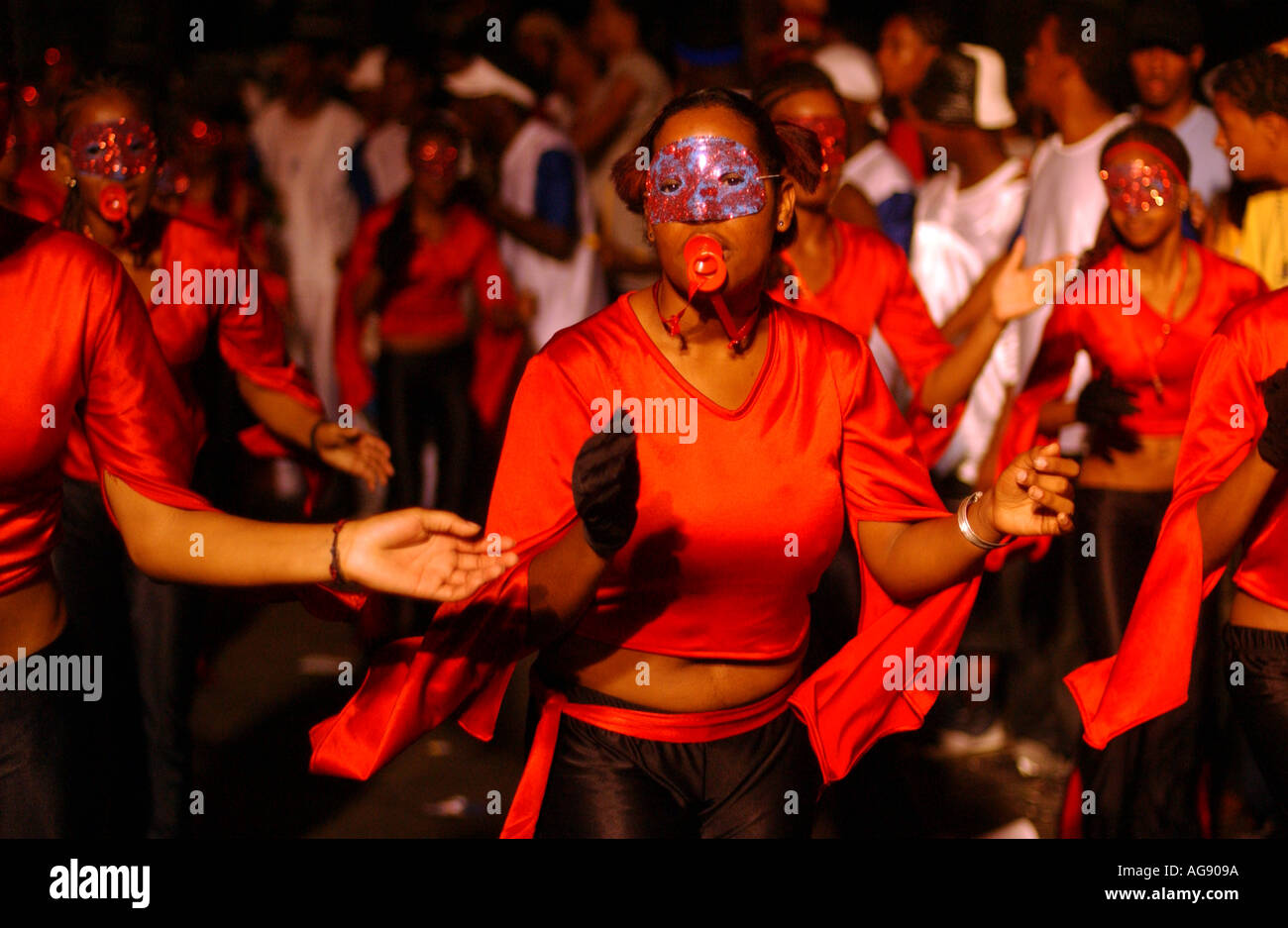 Santo Domingo Karneval Parade Stockfoto