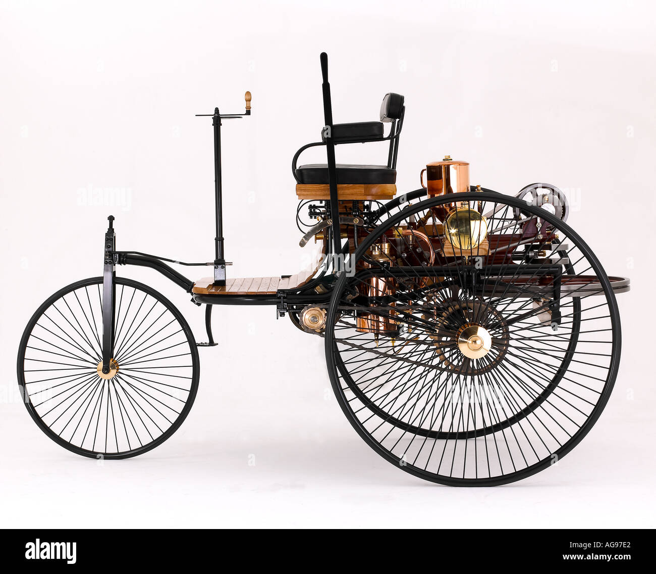 1885 Benz drei Wheeler Stockfoto