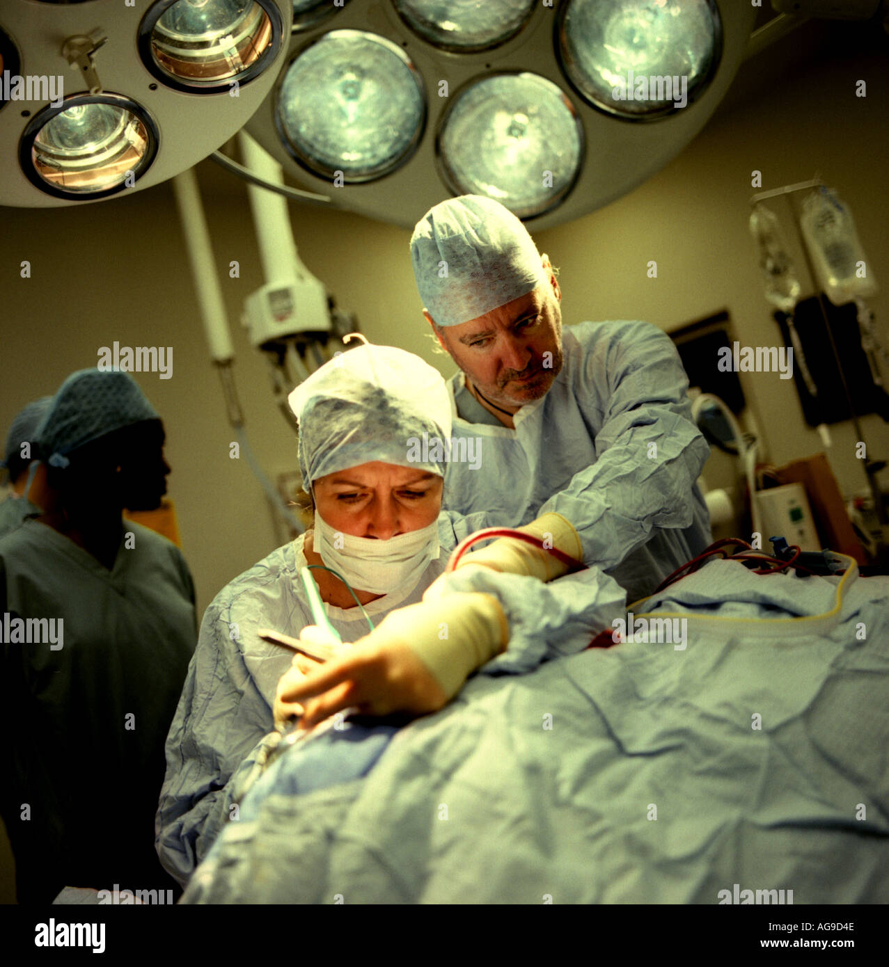 NHS-Chirurgie Stockfoto