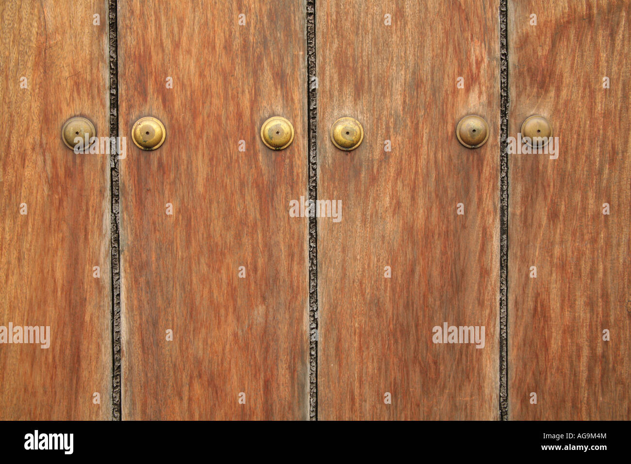 Tür der Kathedrale in Panama City Stockfoto