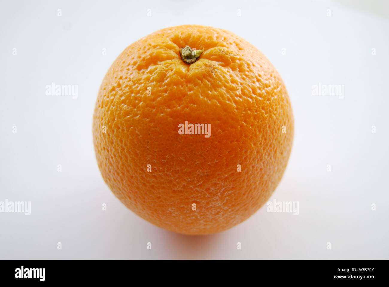Foto-Illustration einer Orange Stockfoto