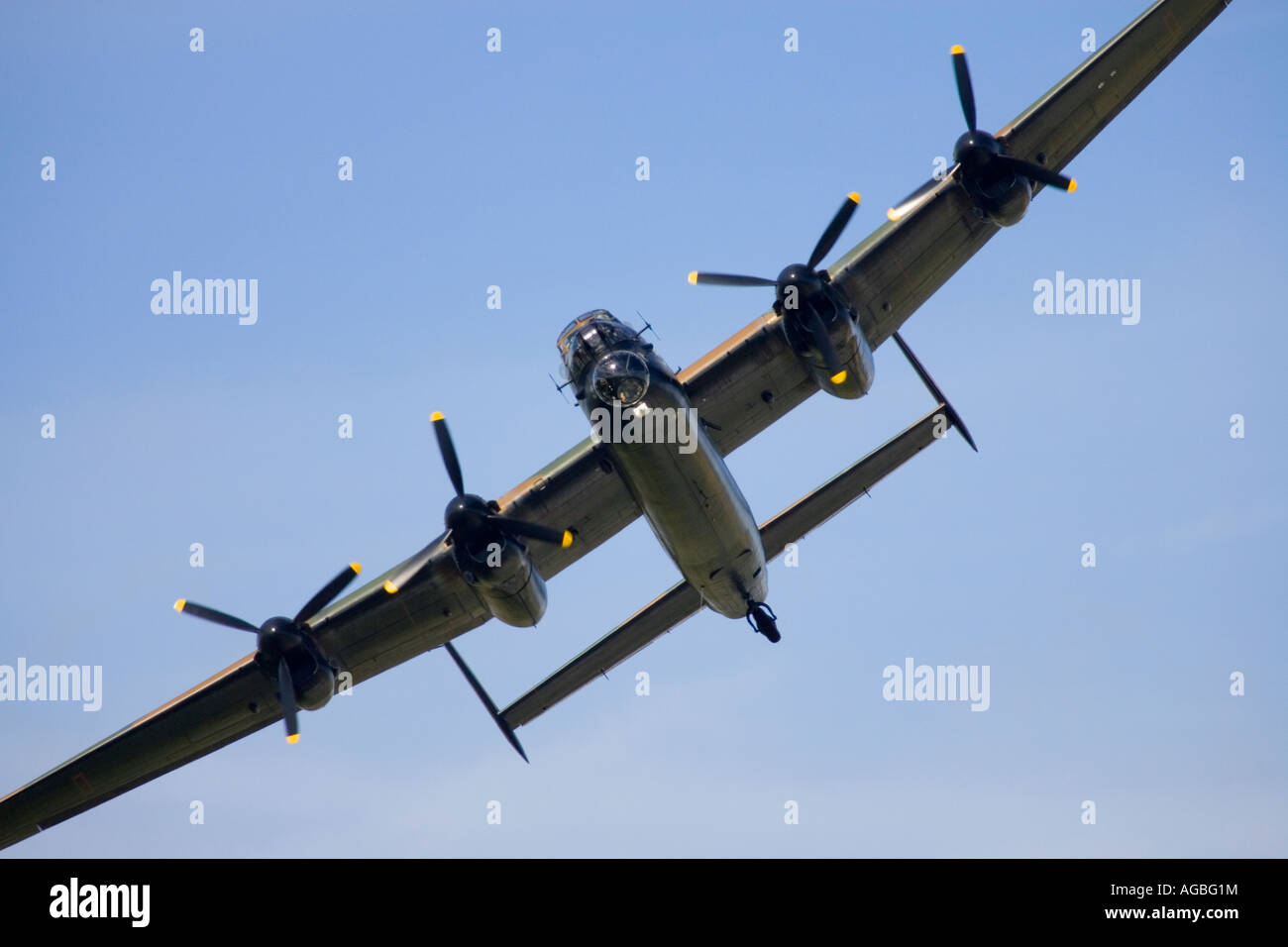 Britische Luftwaffe BBMF Avro Lancaster Stockfoto