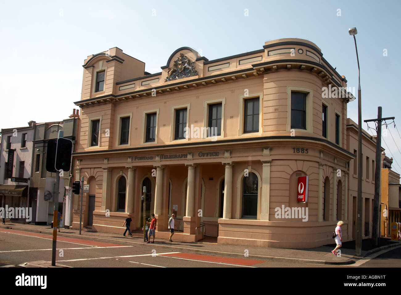 1885 post und Telegraph historischen Bürogebäude auf der Oxford Street in Paddington Sydney New South Wales NSW Australia Stockfoto