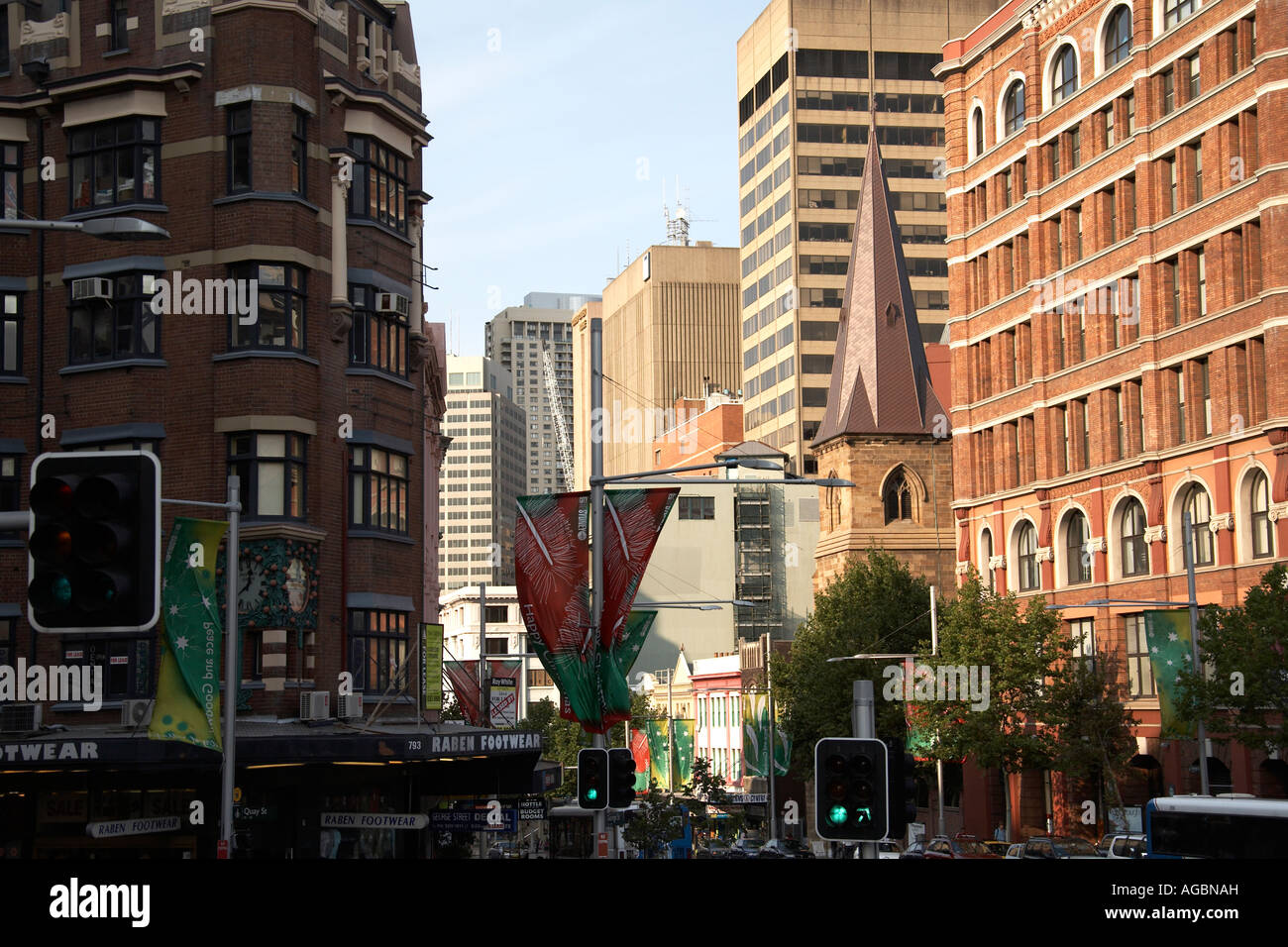 George St Gebäude in Sydney New South Wales NSW Australia Stockfoto