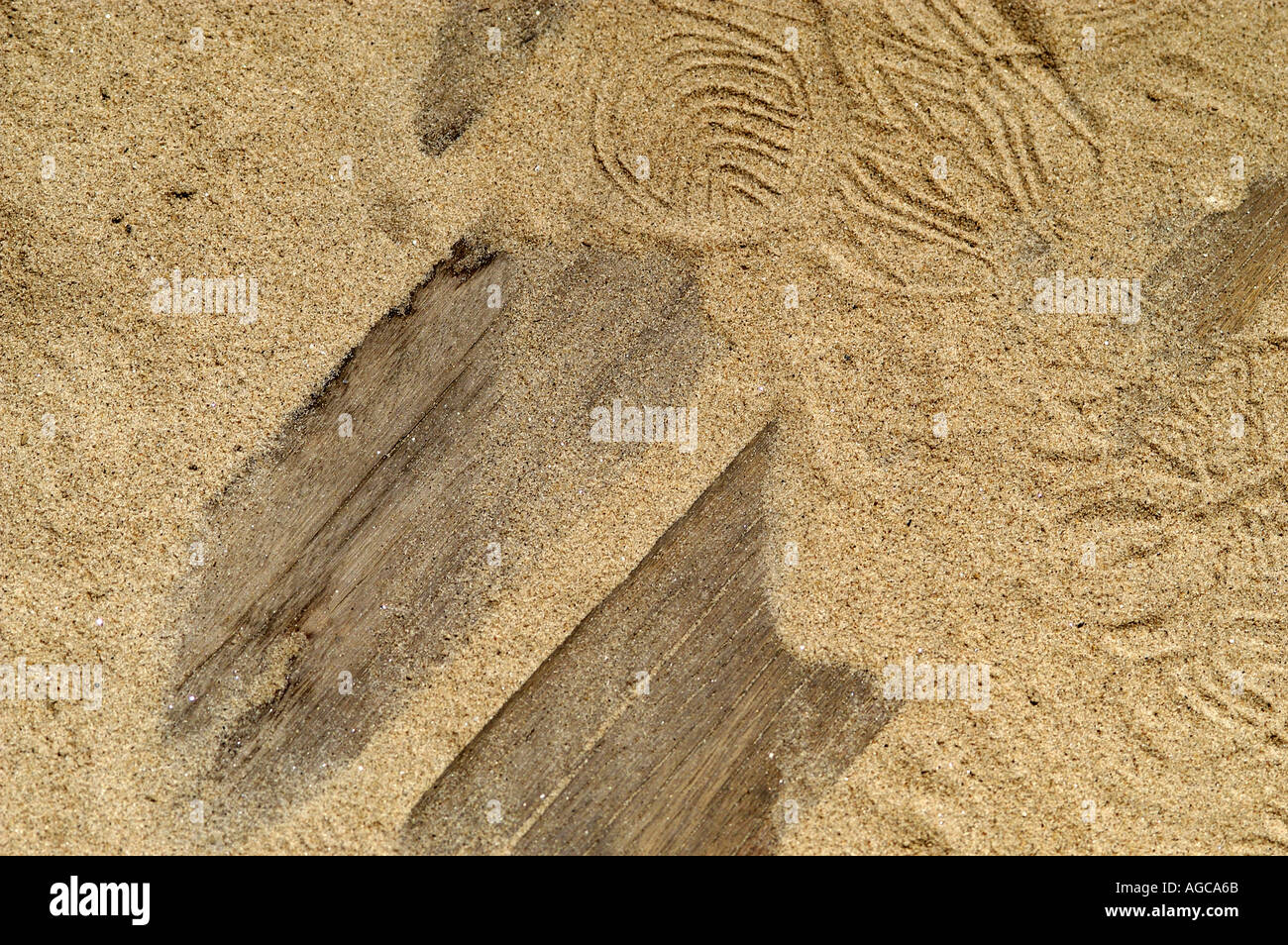 Coney Island Detail des Wasser Piers New York USA Stockfoto