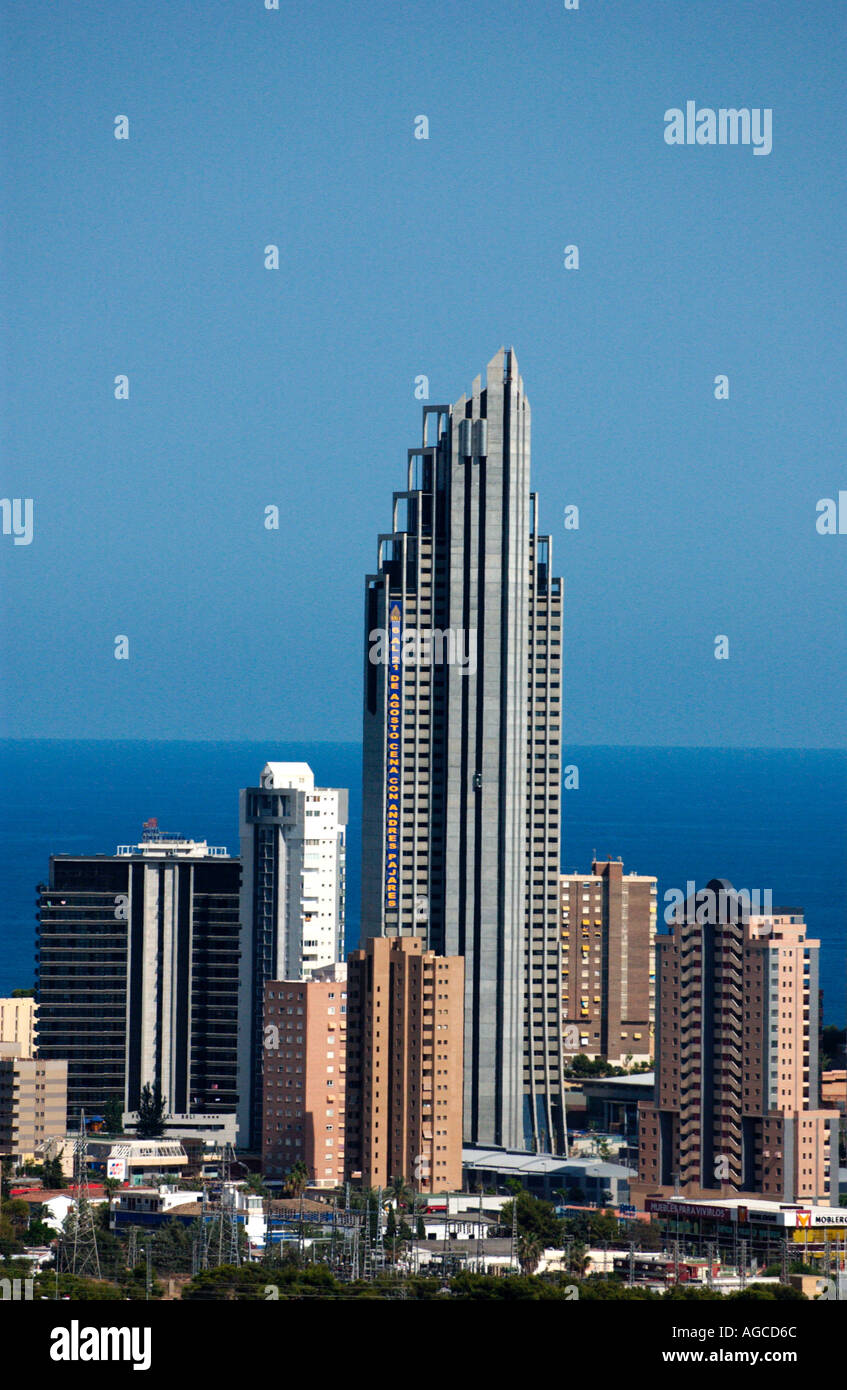 Gran Hotel Bali Benidorm Hochste Hotel In Europa Costa Blanca Spain Stockfotografie Alamy