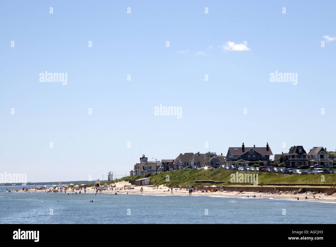 Oak Bluffs Marthas Vineyard Cape Cod Stockfoto
