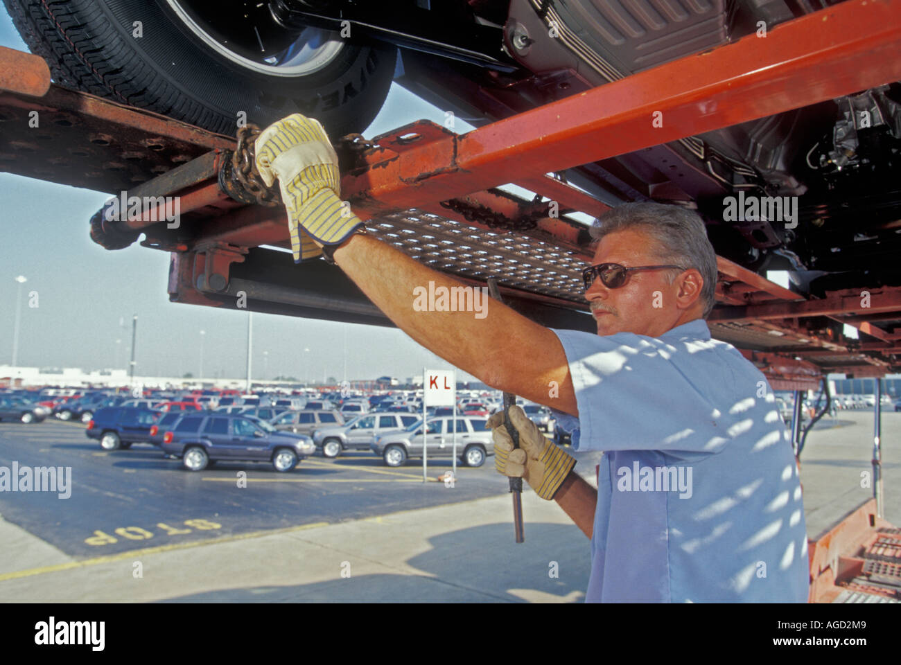 Carhauler Stockfoto