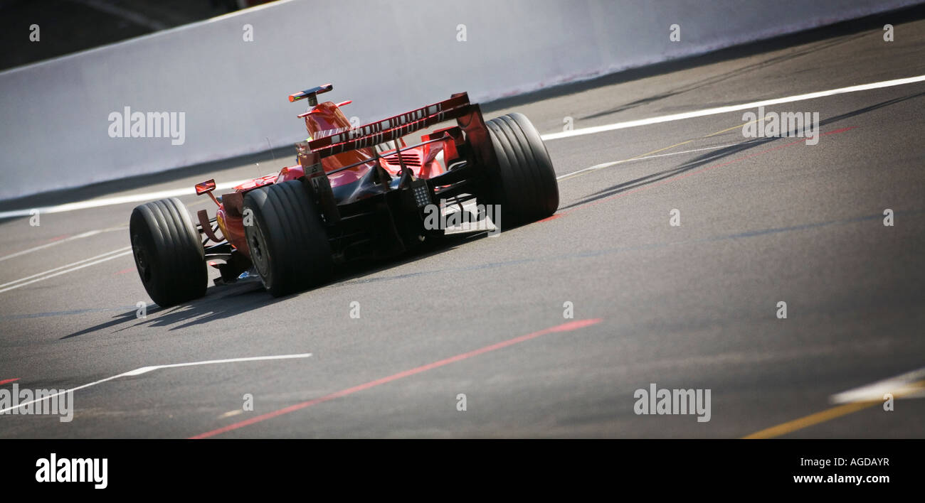 Felipe Massa fahren bei belgischen Formel Eins Grand Prix in Spa Stockfoto