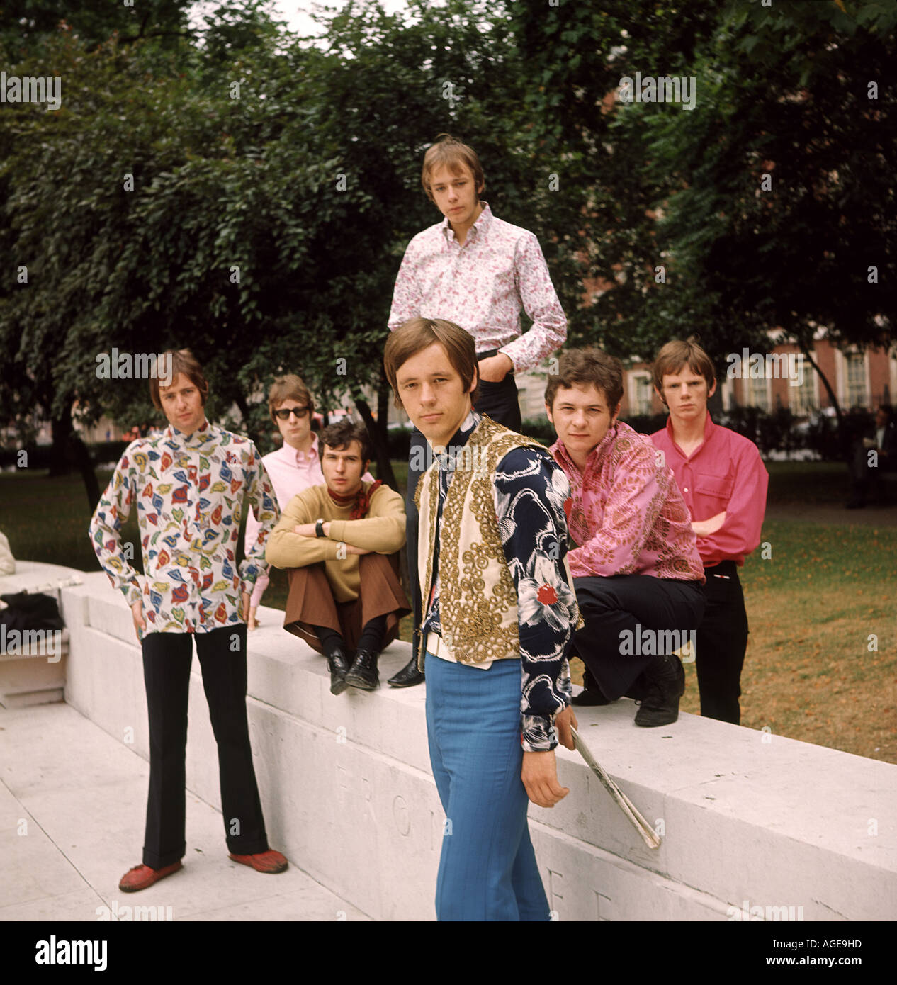 AMEN CORNER UK-Gruppe über 1968 Stockfoto