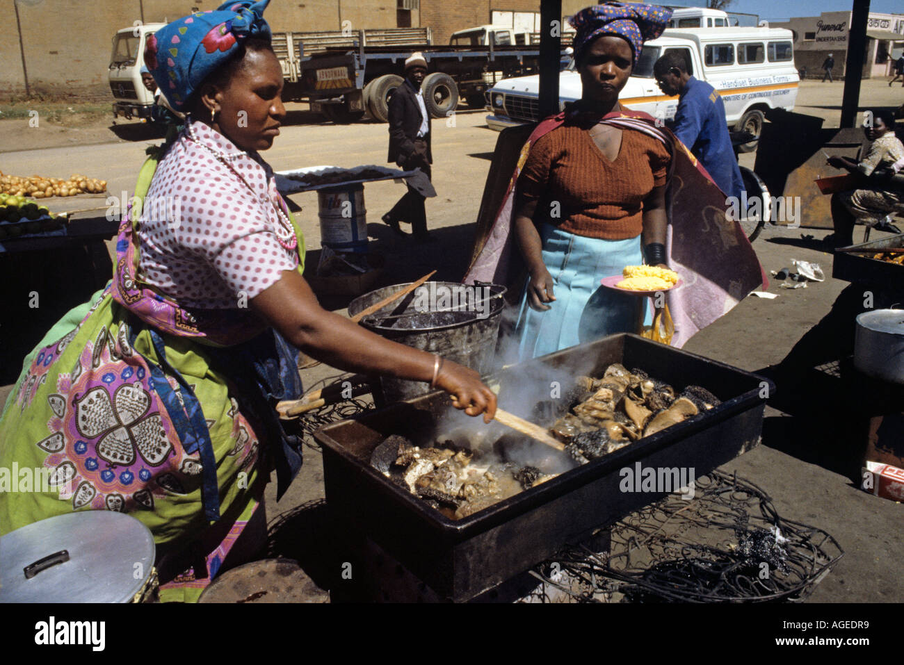 Alexandra Township in Johannesburg, Südafrika Stockfoto