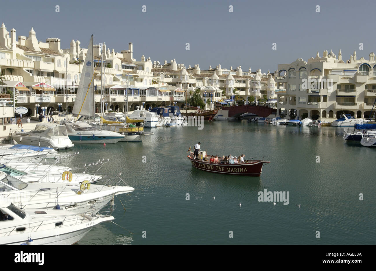 Benalmadena an der Costa Del Sol in Spanien Stockfoto