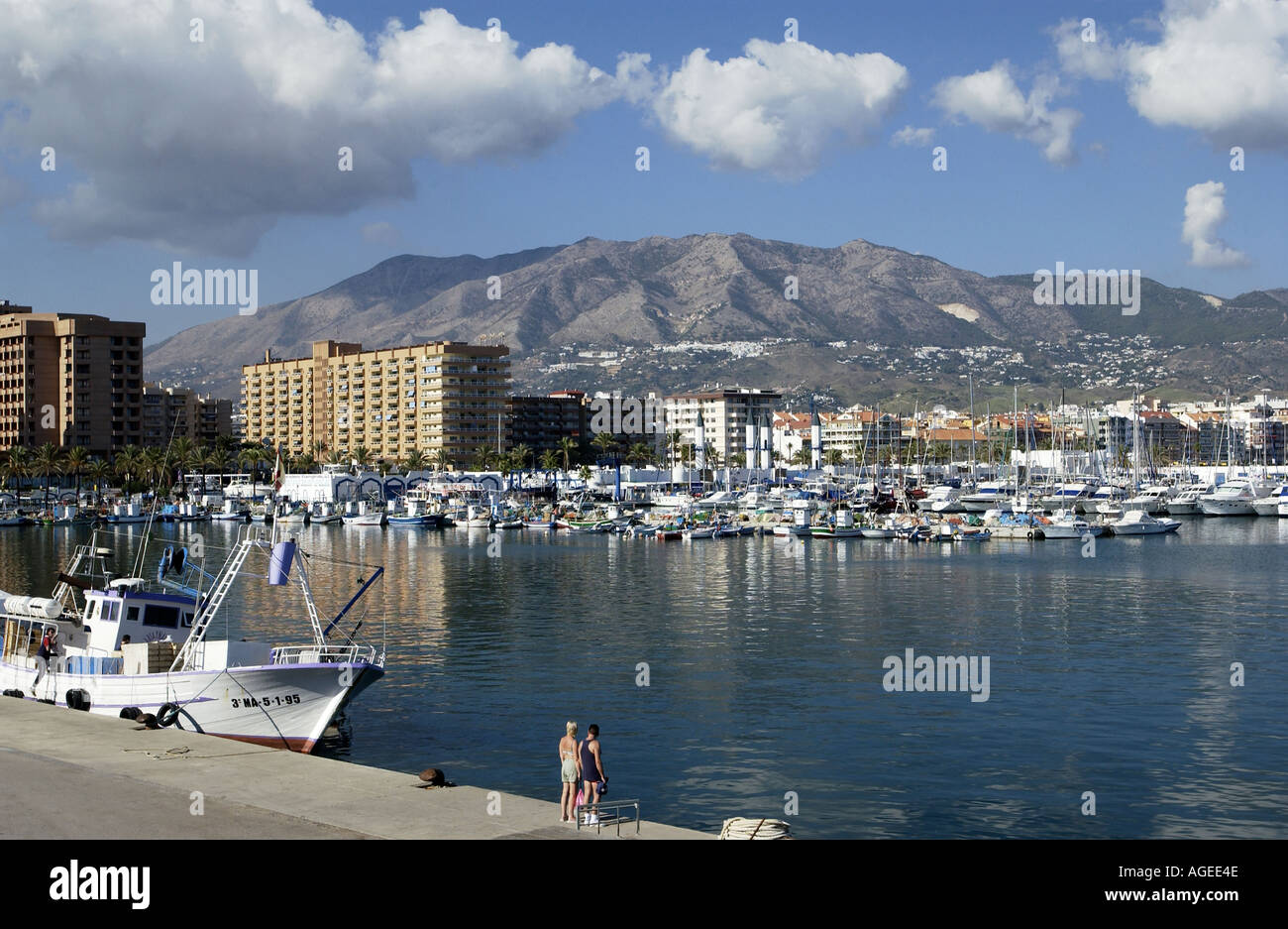 Fuengirola an der Costa Del Sol in Südspanien Stockfoto
