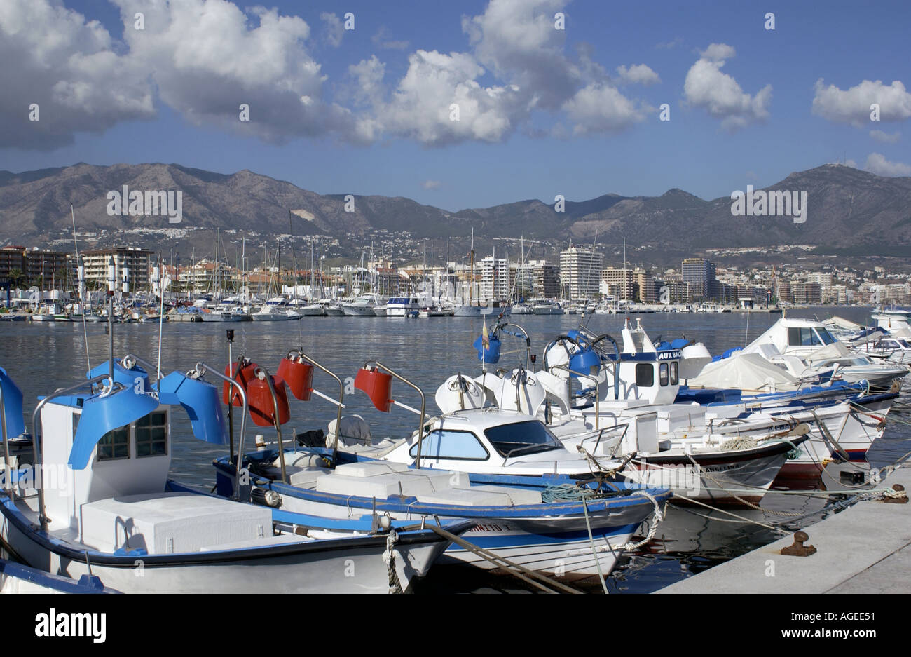 Fuengirola an der Costa Del Sol in Südspanien Stockfoto