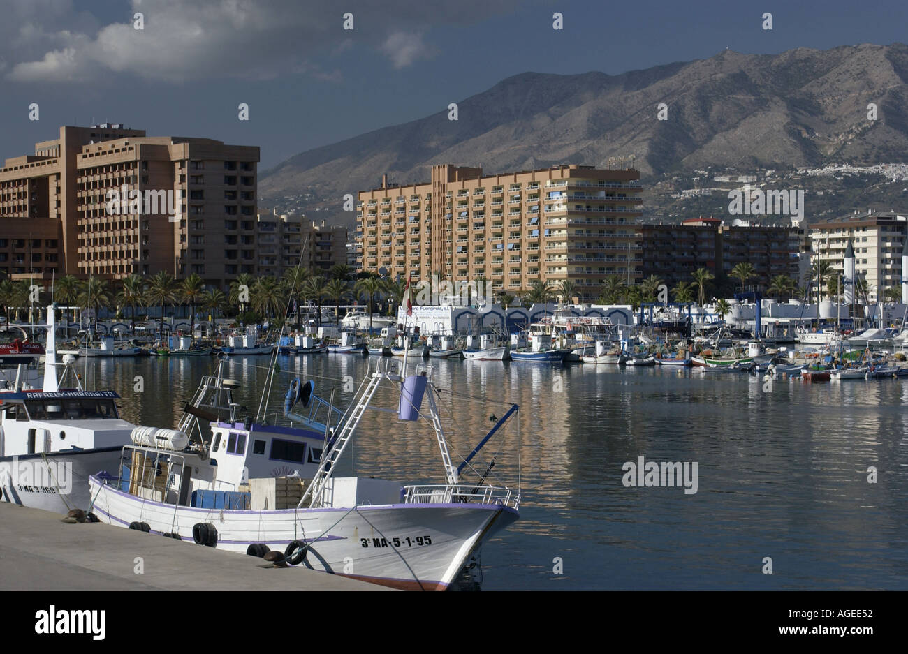 Fuengirola an der Costa Del Sol in Südspanien Stockfoto