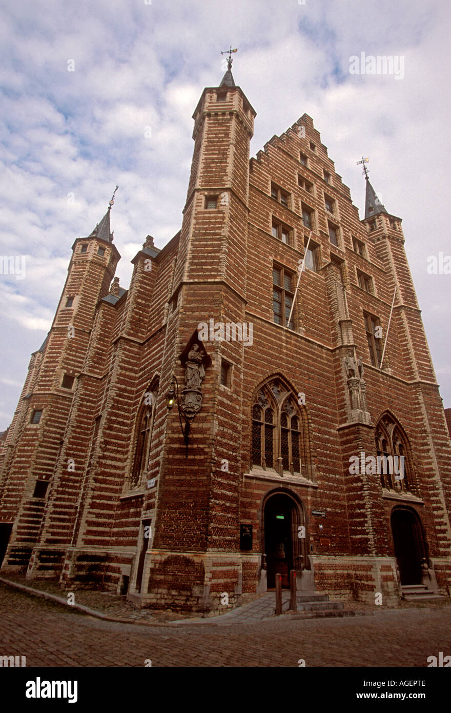 Metzgerei Hall, Antwerpen, Provinz Antwerpen, Belgien, Europa Stockfoto