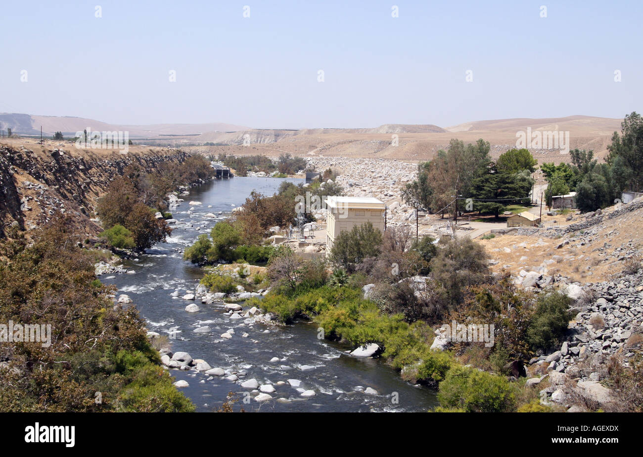 Der Kern River Canyon, Hydro-elektrische. Stockfoto