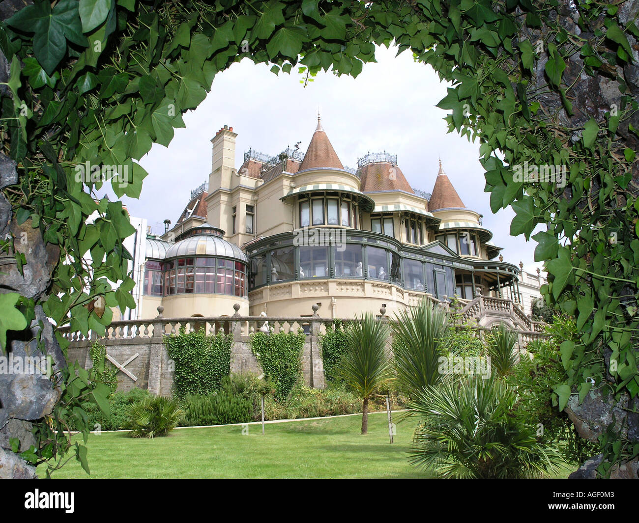 Russell-Cotes Art Gallery und Museum, Bournemouth Sommer in Dorset südlichen England uk gb Stockfoto