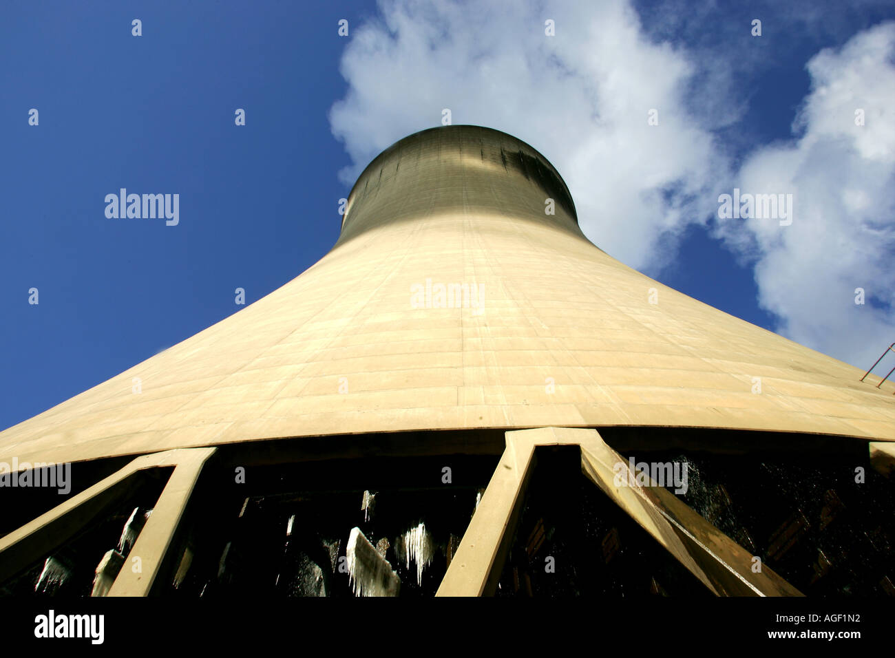 Selby Kraftwerk Drax Kühltürme in Yorkshire, England. Stockfoto