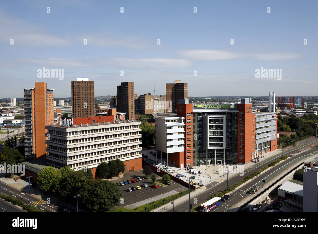 Matthew Boulton College und Aston University in Birmingham England UK Stockfoto