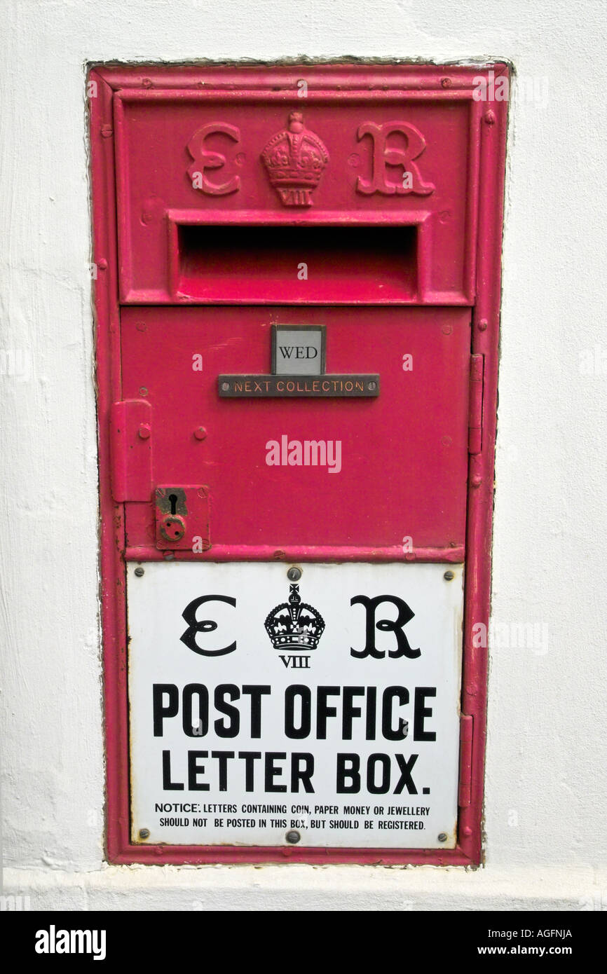 Edward VIII-Briefkasten Stockfoto