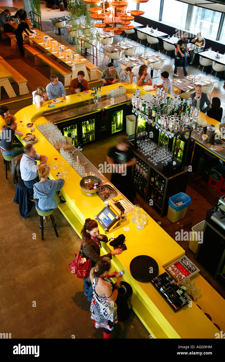 Elf Restaurant Bar Club gilt als einer der Amsterdams angesagtesten und trendigsten messaj Holland Stockfoto