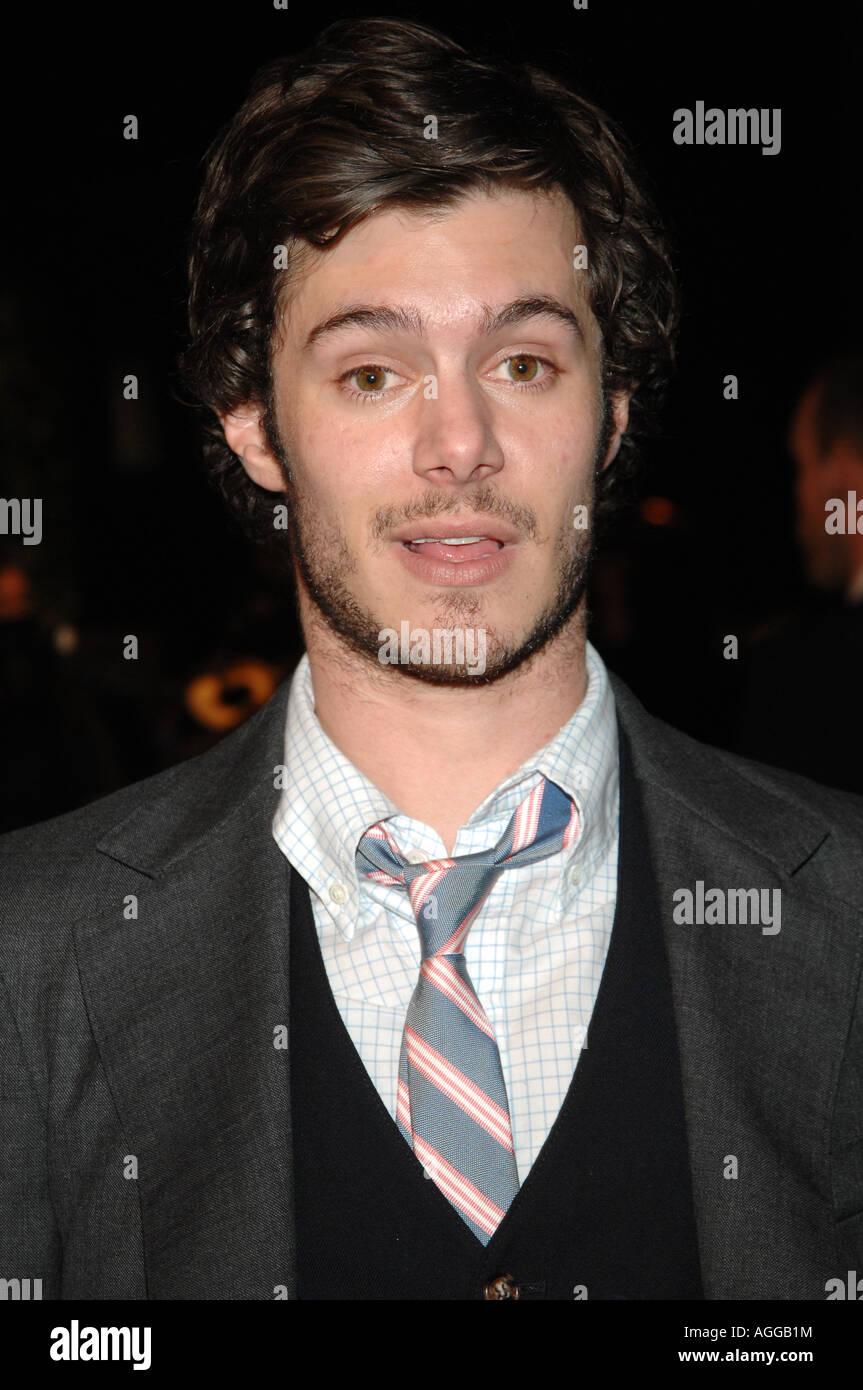 Schauspieler Adam Brody bei der 2007 Vanity Fair Oscar Party im Mortons Steakhouse in Los Angeles Kalifornien Stockfoto