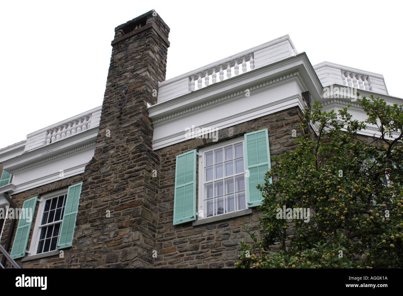 Springwood die Heimat der Franklin Delano und Eleanor Roosevelt Hyde Park, NY USA Stockfoto