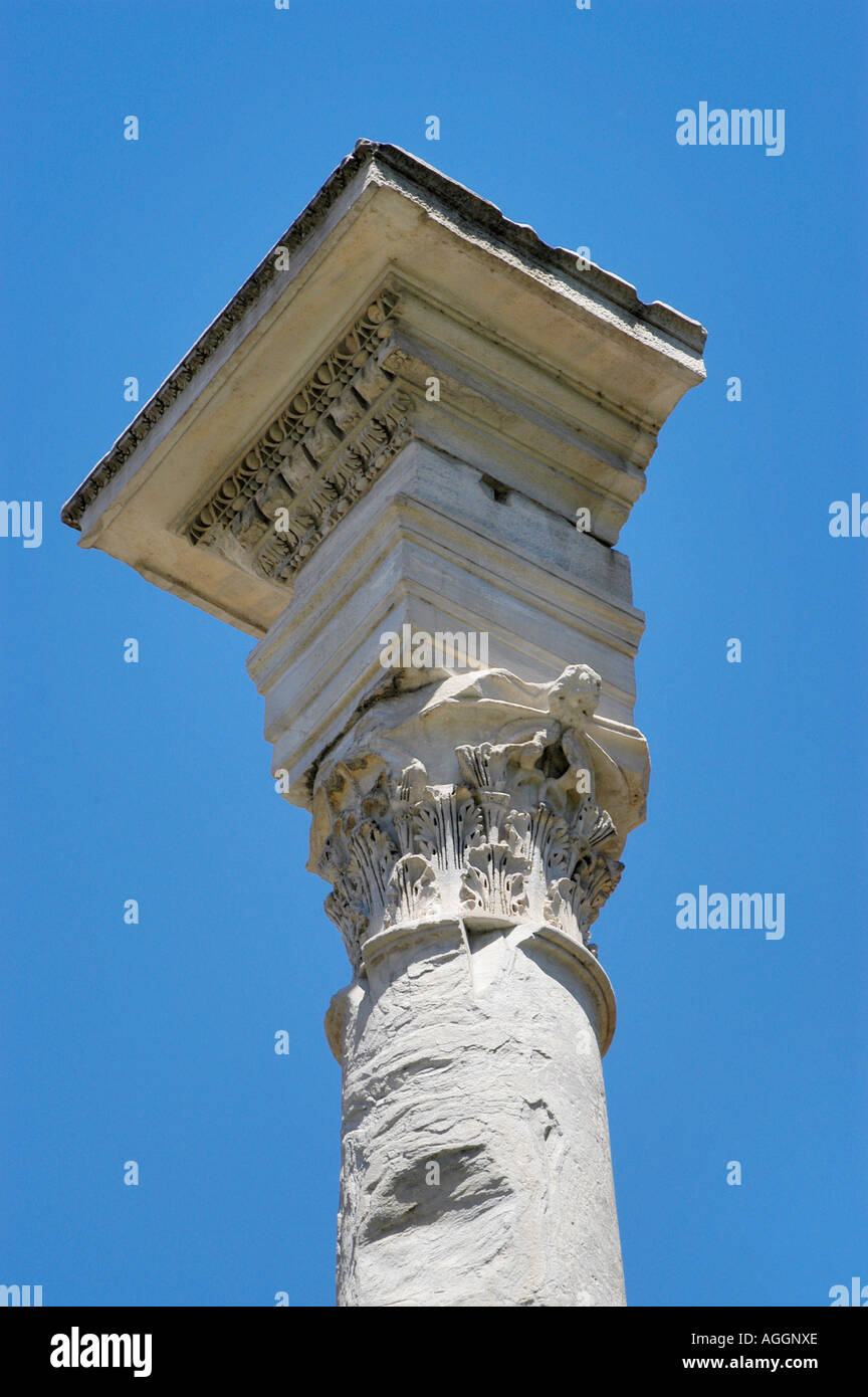 Säulen/Tempel, Ruinen des Forum Romanum, Foro Romano, Rom, Italien Stockfoto