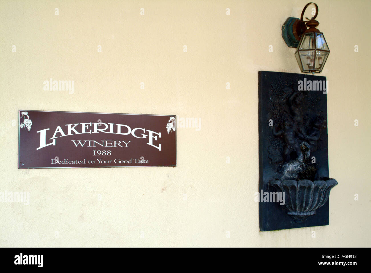 Lakeridge Winery und Weinberge in Clermont in der Nähe von Orlando Florida fl USA Stockfoto