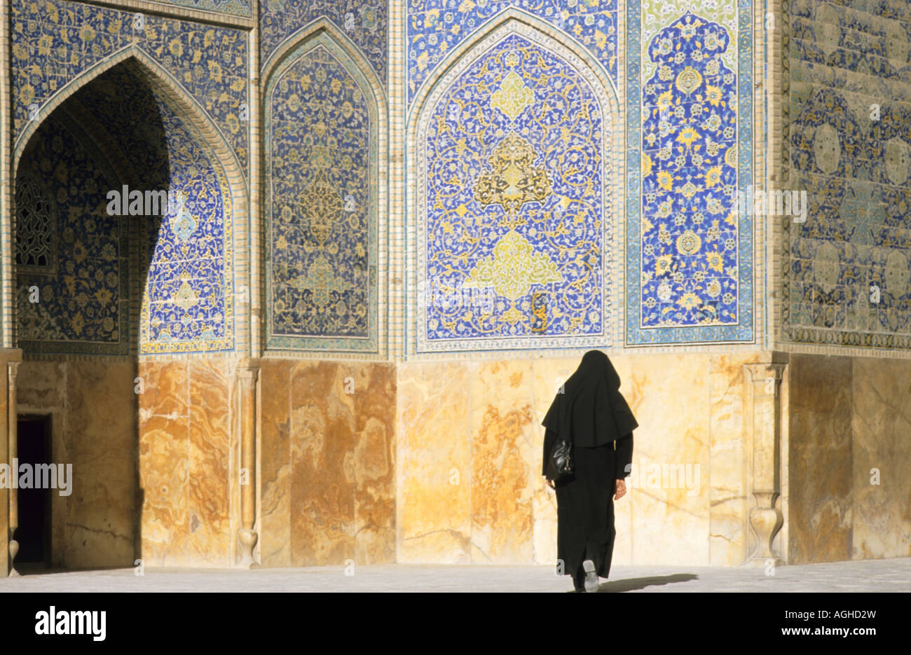 Masdjid-e Imam-Moschee, Iran, Isfahan Stockfoto