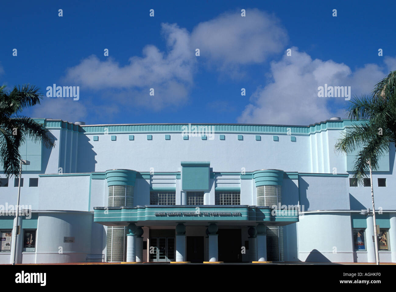 Miami Florida FL South Beach Classic Art Deco Architektur Jackie Gleason Theater of the Performing Arts Stockfoto