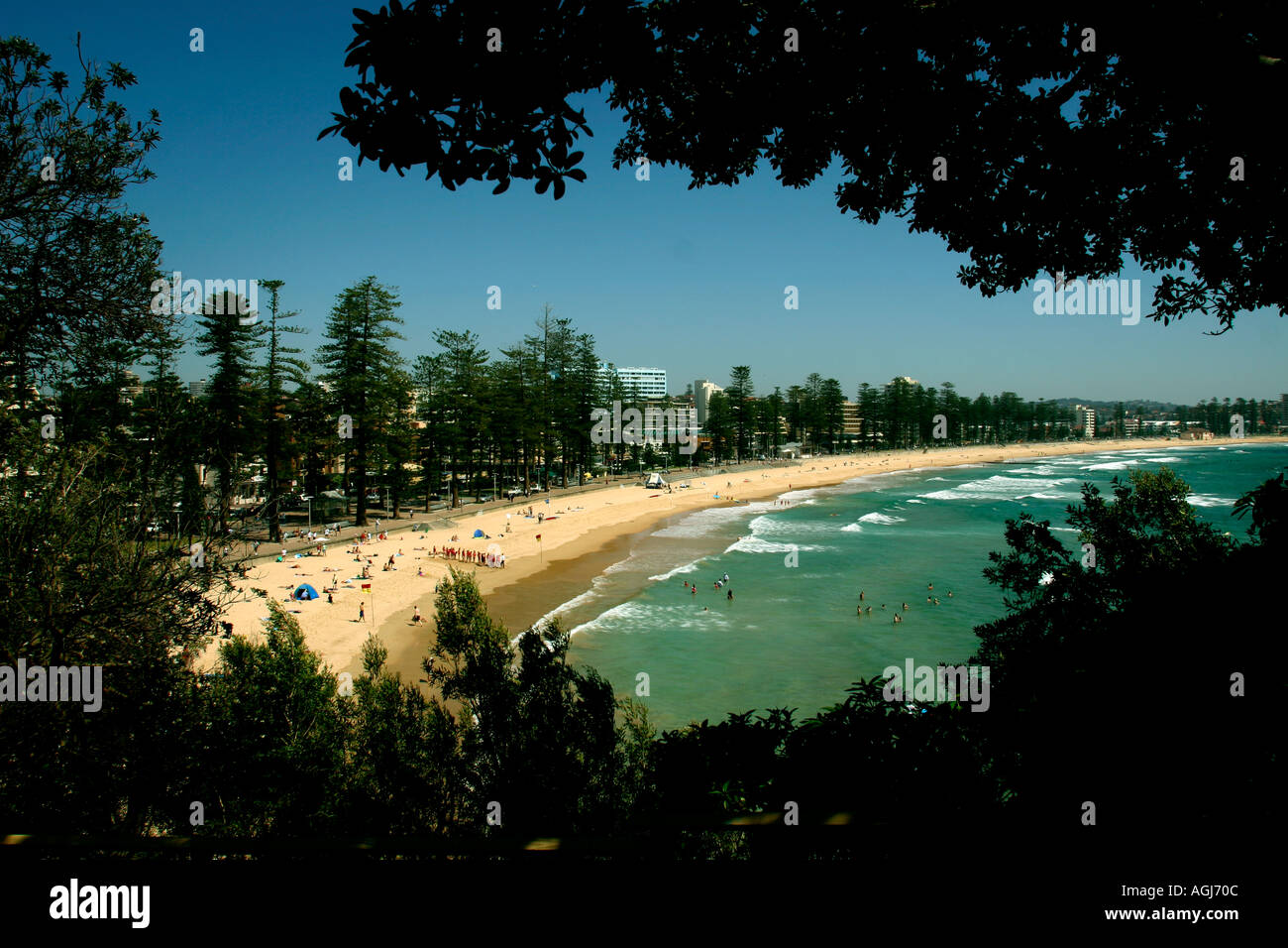 Manly Beach, Australien Stockfoto