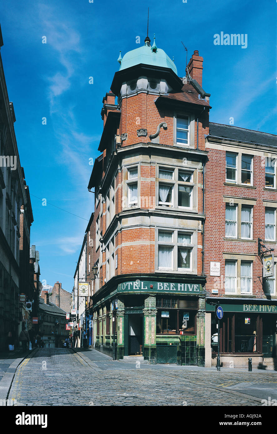 Der Beehive Inn Newcastle Upon Tyne Stockfoto