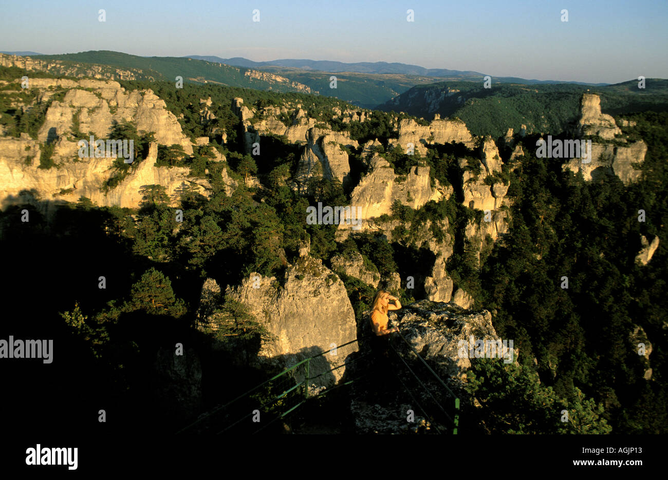 Montpellier-le-vieux Stockfoto
