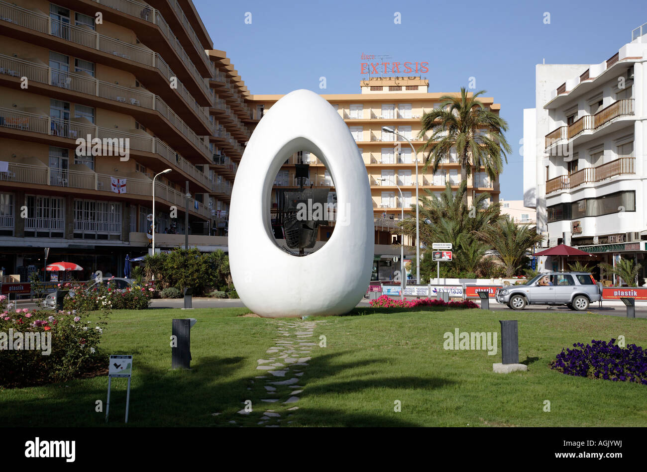 Das Ei des Kolumbus, Ibiza, Spanien Stockfoto