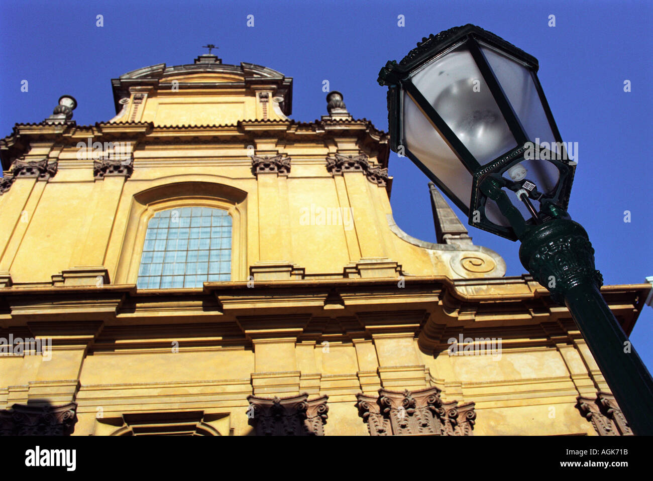 Barock-Gebäude-Prag Stockfoto