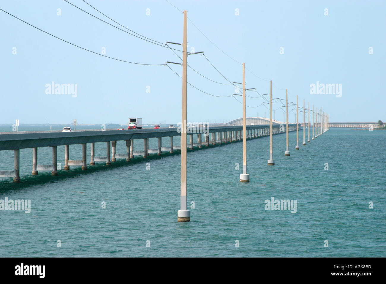 Sieben Meile Brücke Stockfoto