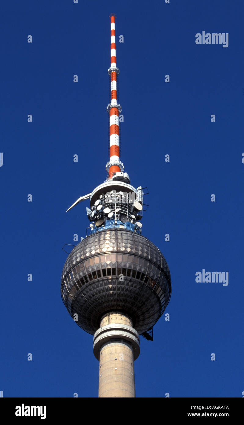 Berliner Fernsehturm Stockfoto