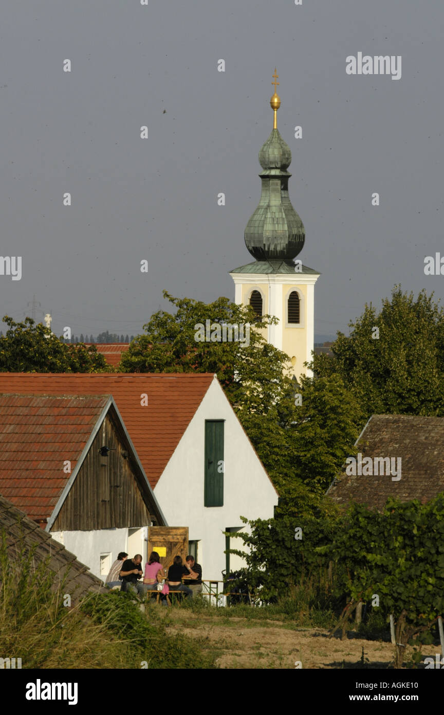 Niederösterreich, Roeschitz, Spur der Weinkeller, Festival Wein Herbst Stockfoto