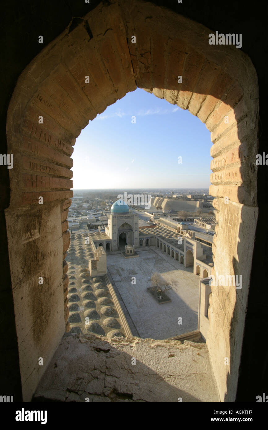 Die Koranschule in Buchara, Usbekistan Stockfoto