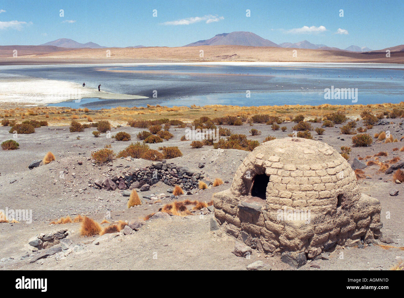 Solar de Uyuni Bolivien Stockfoto