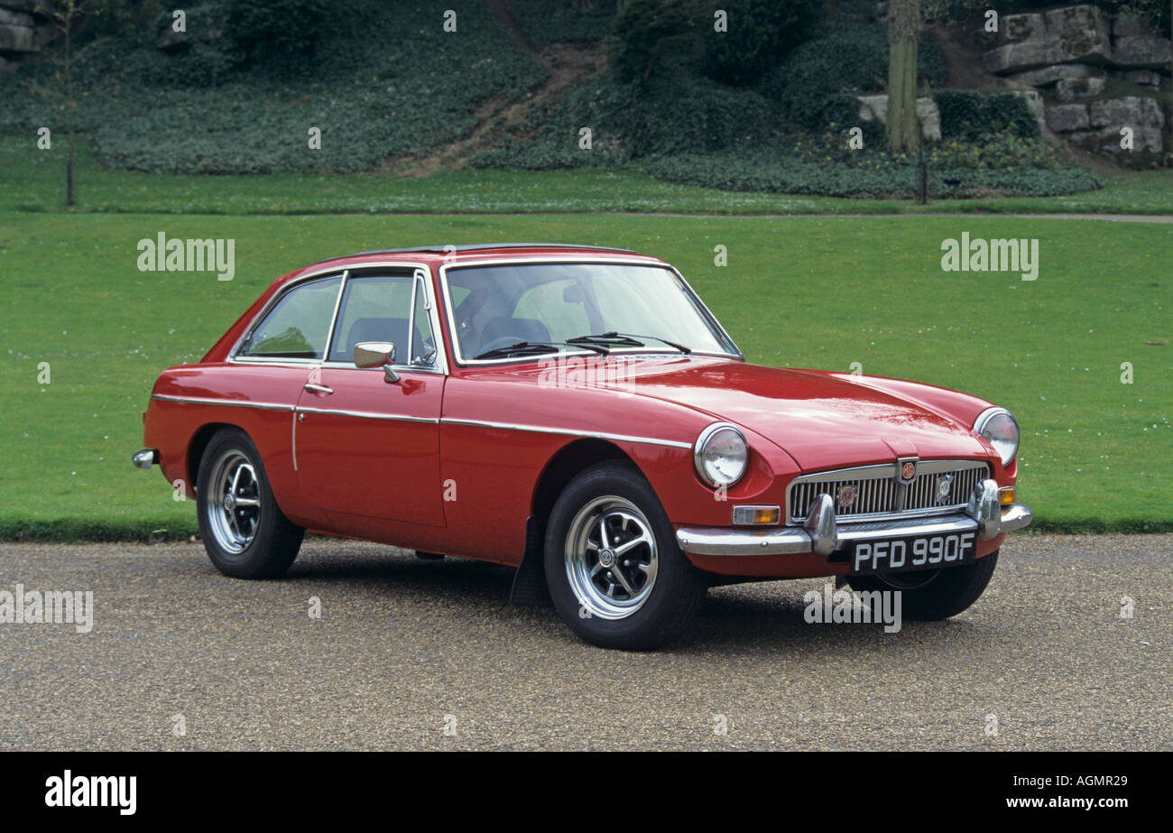 MG BGT führte 1965 Stockfoto