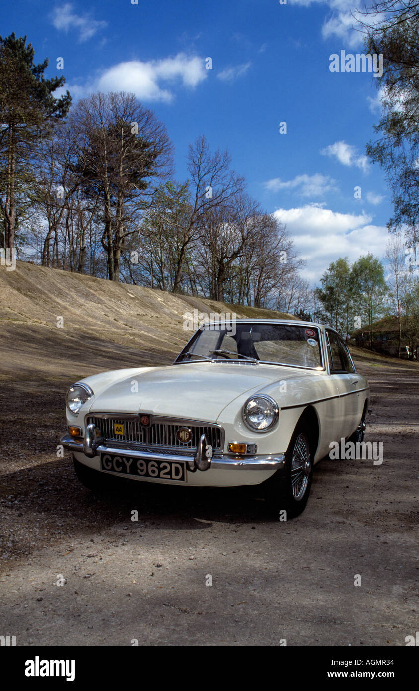 MG BGT 1966 eingeführt 1965 Stockfoto