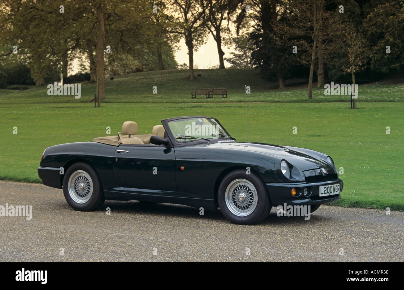 MG RV8 eingeführt 1992 Stockfoto